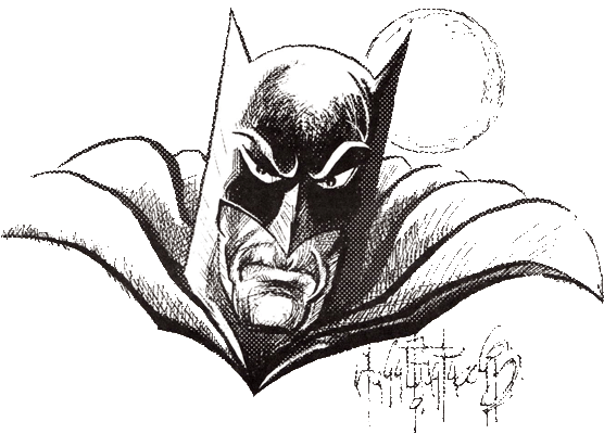 Collector 17 illo of Batman by John Fantucchio