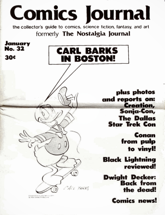 The Comics Journal #32