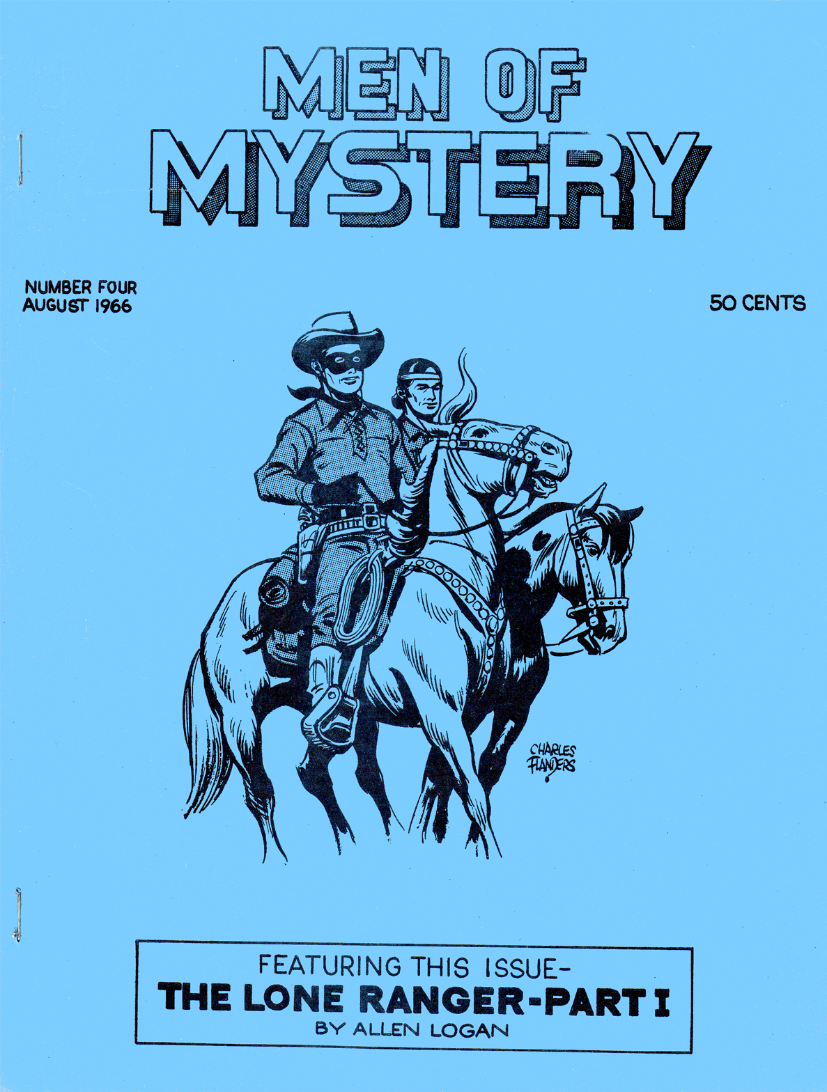 Men of Mystery #4 fanzine