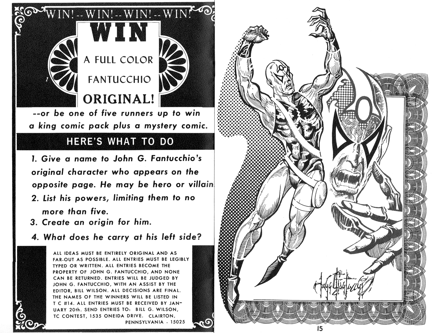 Win a Fantucchio Painting Contest in The Collector #13!