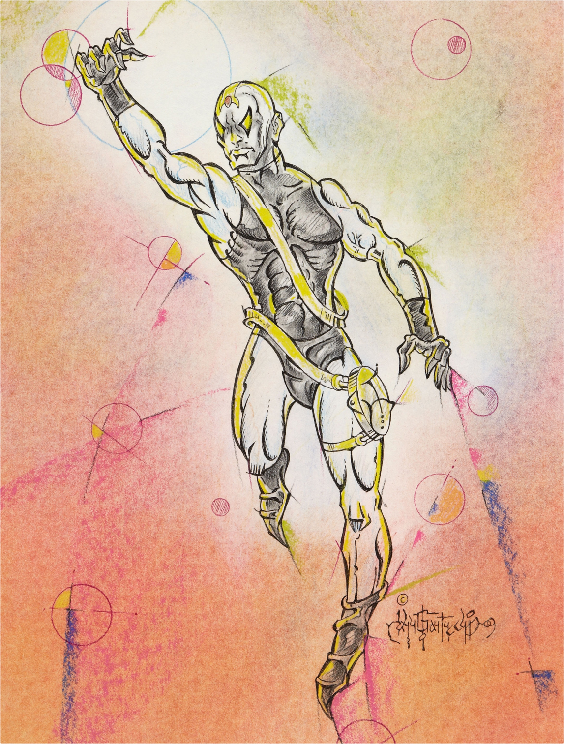 Mysterious Character re-creation for Martin L. Greim, by John Fantucchio Mysterious Character re-creation for Martin L. Greim, by John Fantucchio