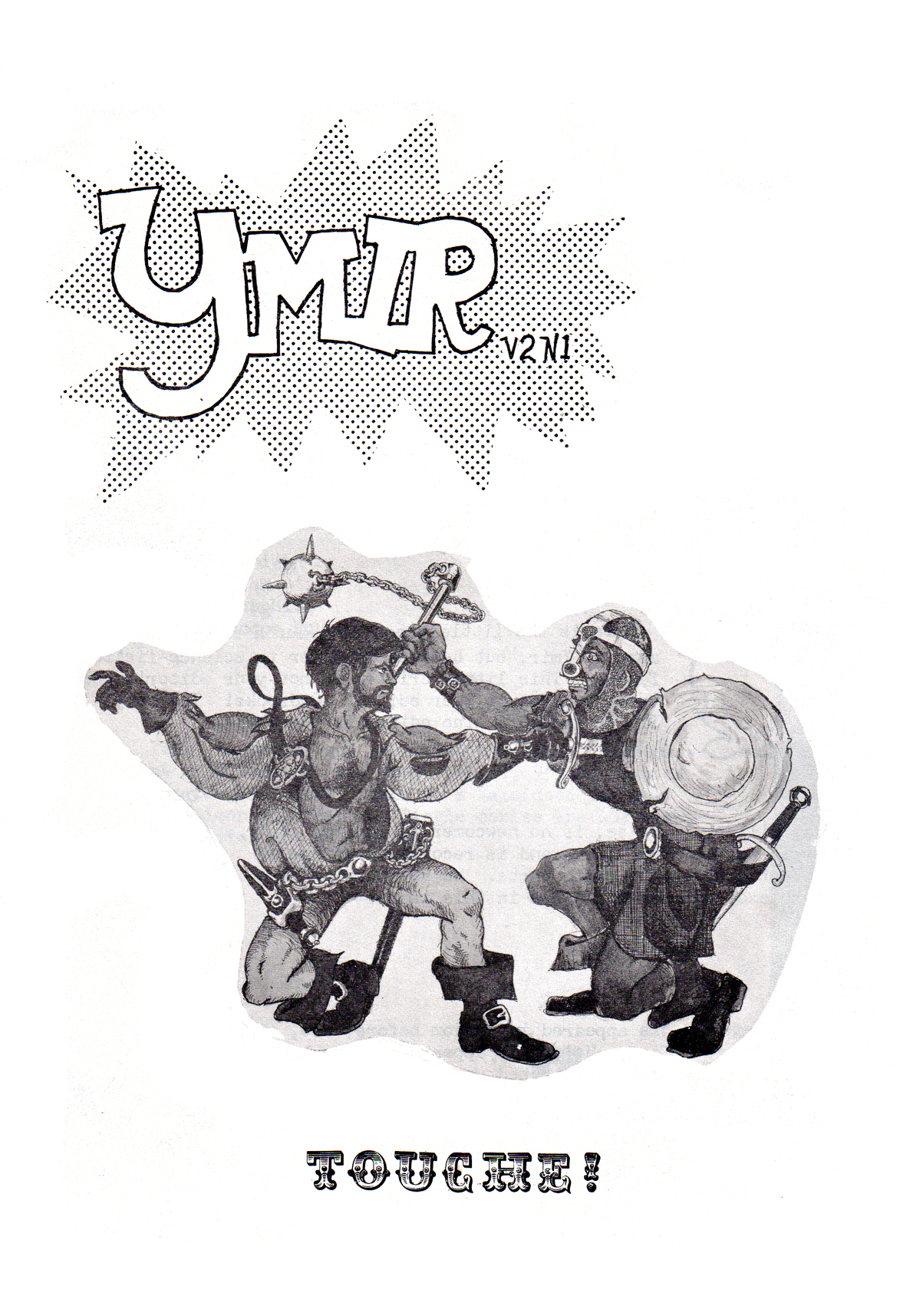 Ymir Volume 2, #1 fanzine